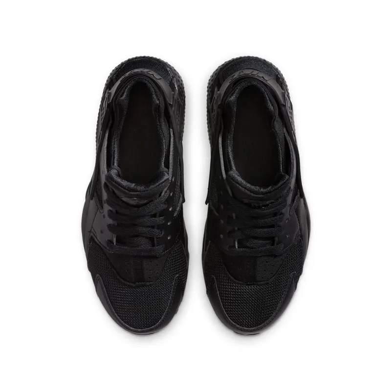 Nike Air Huarache Run Triple Black 2019 (GS) Black/Black-Black (654275-016)