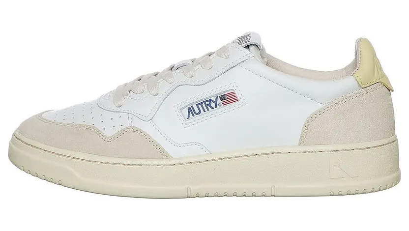 Autry Medalist Low White / Lemgra (AULWLS57)