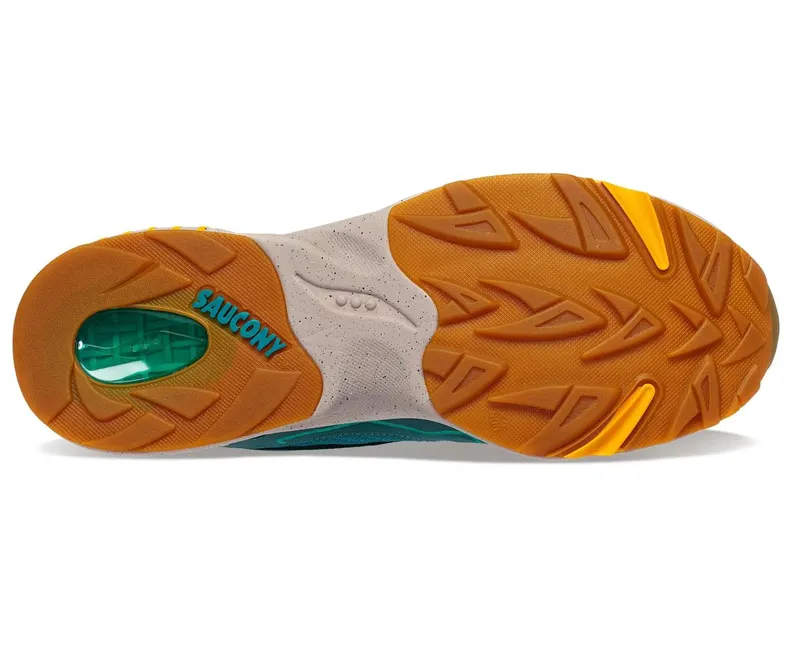 Saucony 3D Grid Hurricane Autumn “Green Orange” (S70670-4)