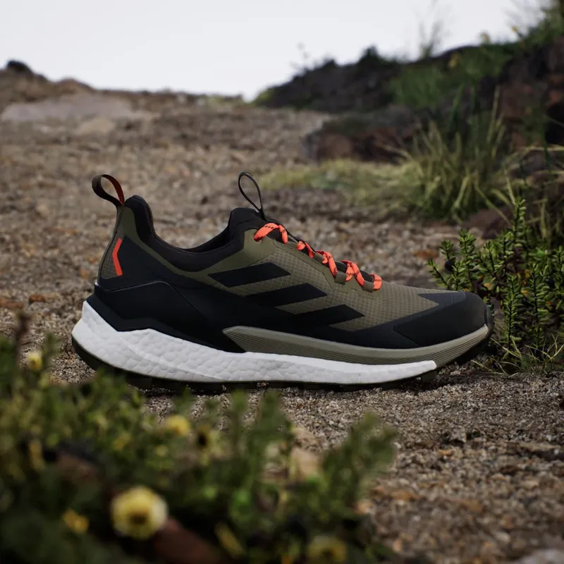 Adidas Terrex Free Hiker 2.0 Low GORE-TEX Hiking Olive Strata / Core Black / Carbon (IH3537)