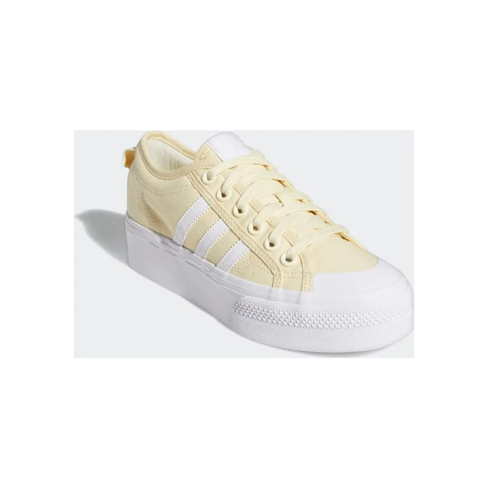 adidas Nizza Platform Sand / Cloud White / Cloud White (GZ8856)