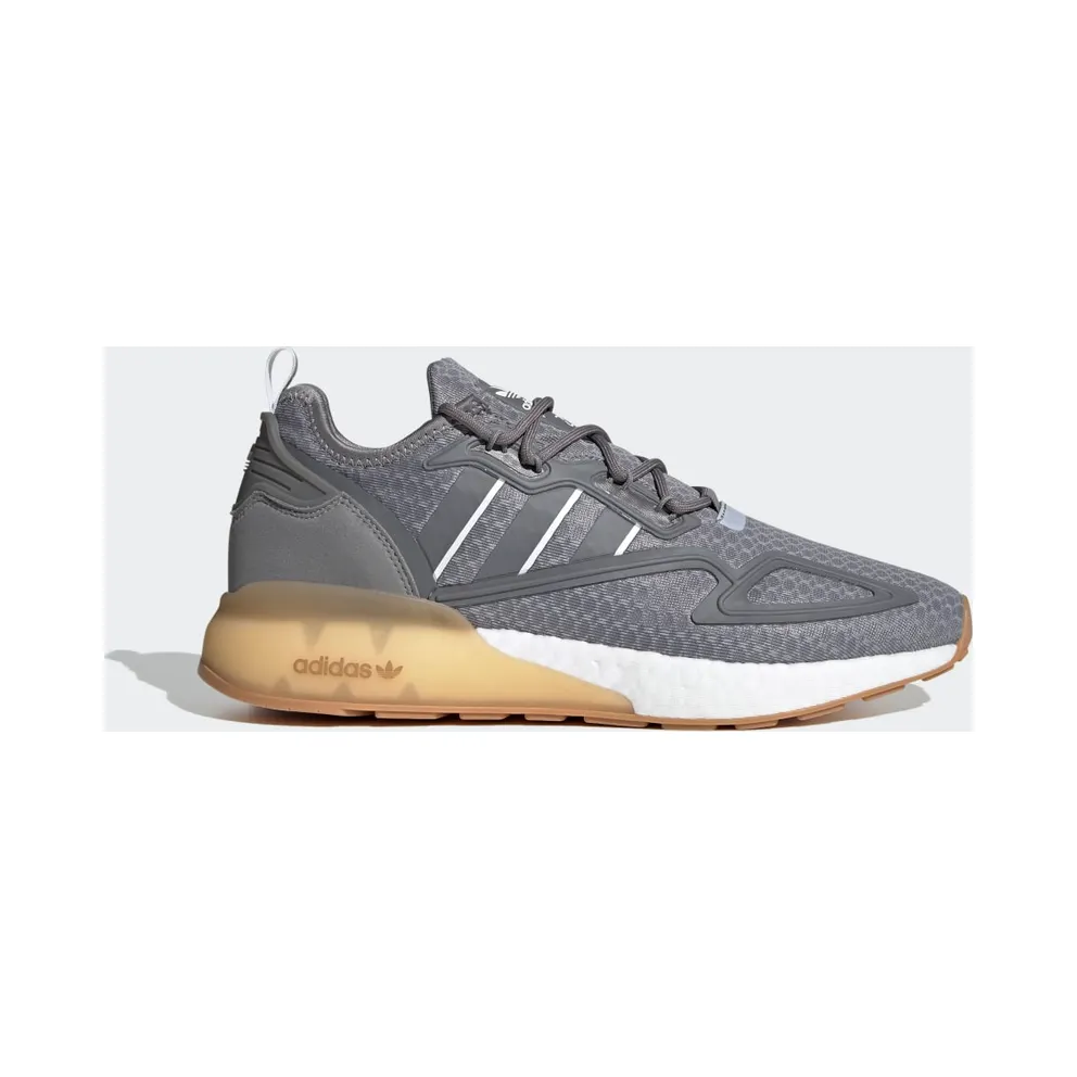adidas ZX 2K Boost Grey Three / Cloud White / Gum (G58083)