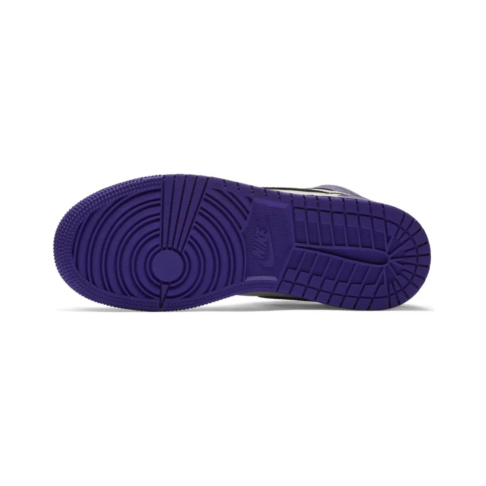 Jordan 1 Retro High Court Purple (GS) Court Purple/Black-Sail (575441-501)