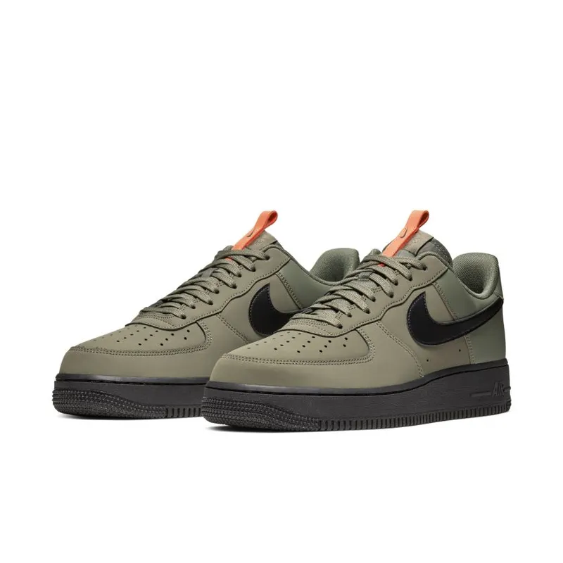 Nike Air Force 1 Low Medium Olive Medium Olive/Black-Starfish (BQ4326-200)