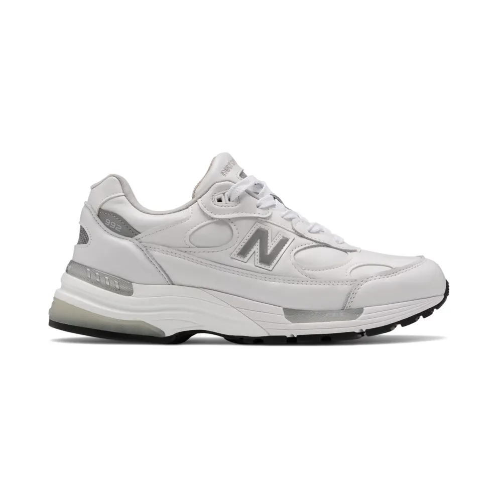 New Balance 992 MiUSA White Silver (M992WL)