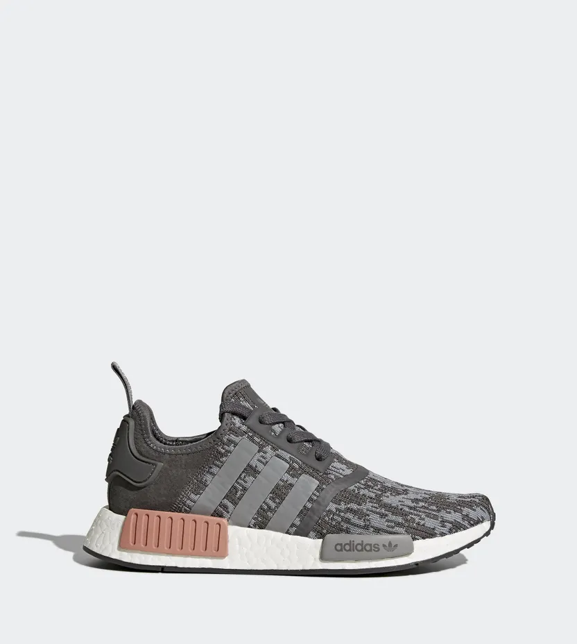 adidas NMD R1 Heather Grey Raw Pink (W)