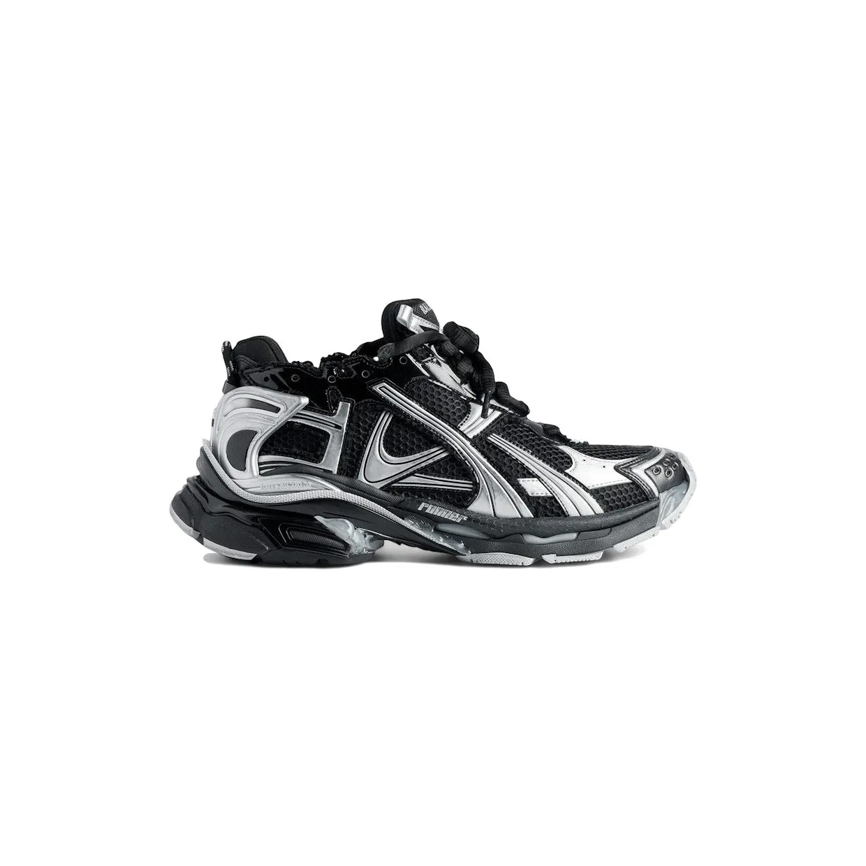 Balenciaga Runner Black Silver (772774 W3RMU 1100)