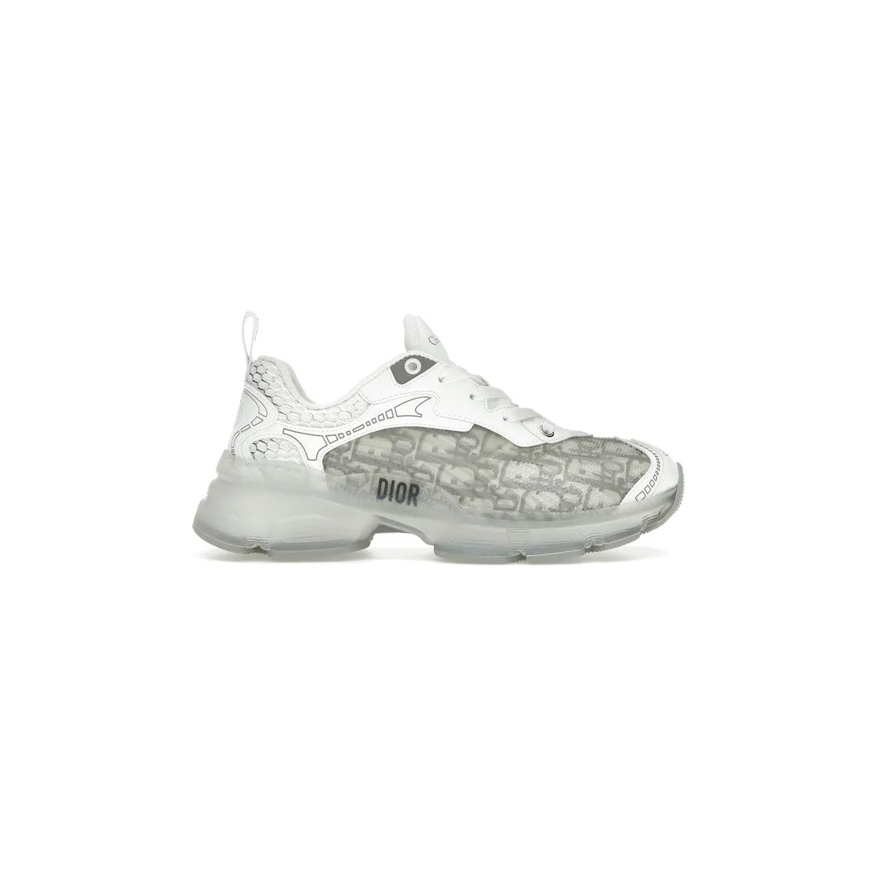 Dior Vibe White Gray Dior Oblique (KCK365OBU_S47W)