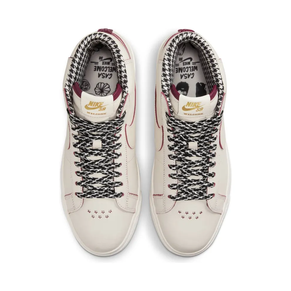 Nike Zoom Blazer Mid Sail/White/Dark Beetroot (FQ0795-100)