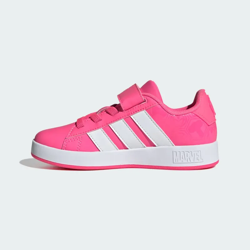 Adidas ADIDAS MARVEL AVENGERS GRAND COURT Shoes KIDS Lucid Pink / Cloud White / Clear Pink (JQ4140)