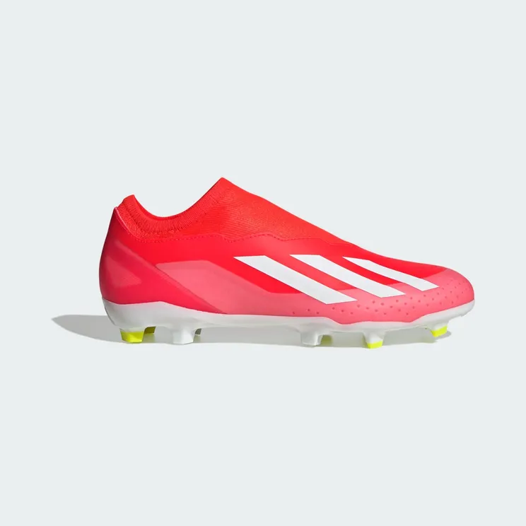 adidas Crazyfast League Laceless FG Solar Red Cloud White Team Solar Yellow (IG0623)