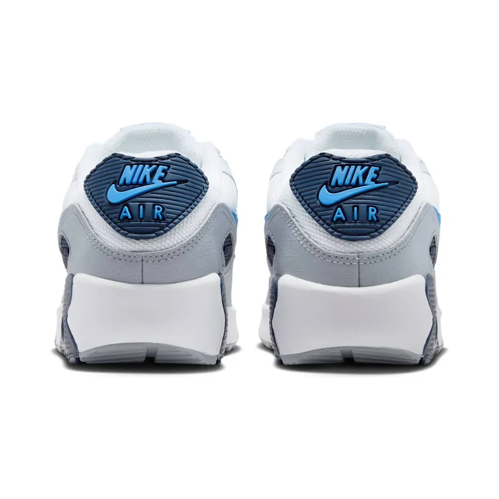 Nike Air Max 90 White/Midnight Navy/Football Grey/Blue Crystal (IQ0098-103)