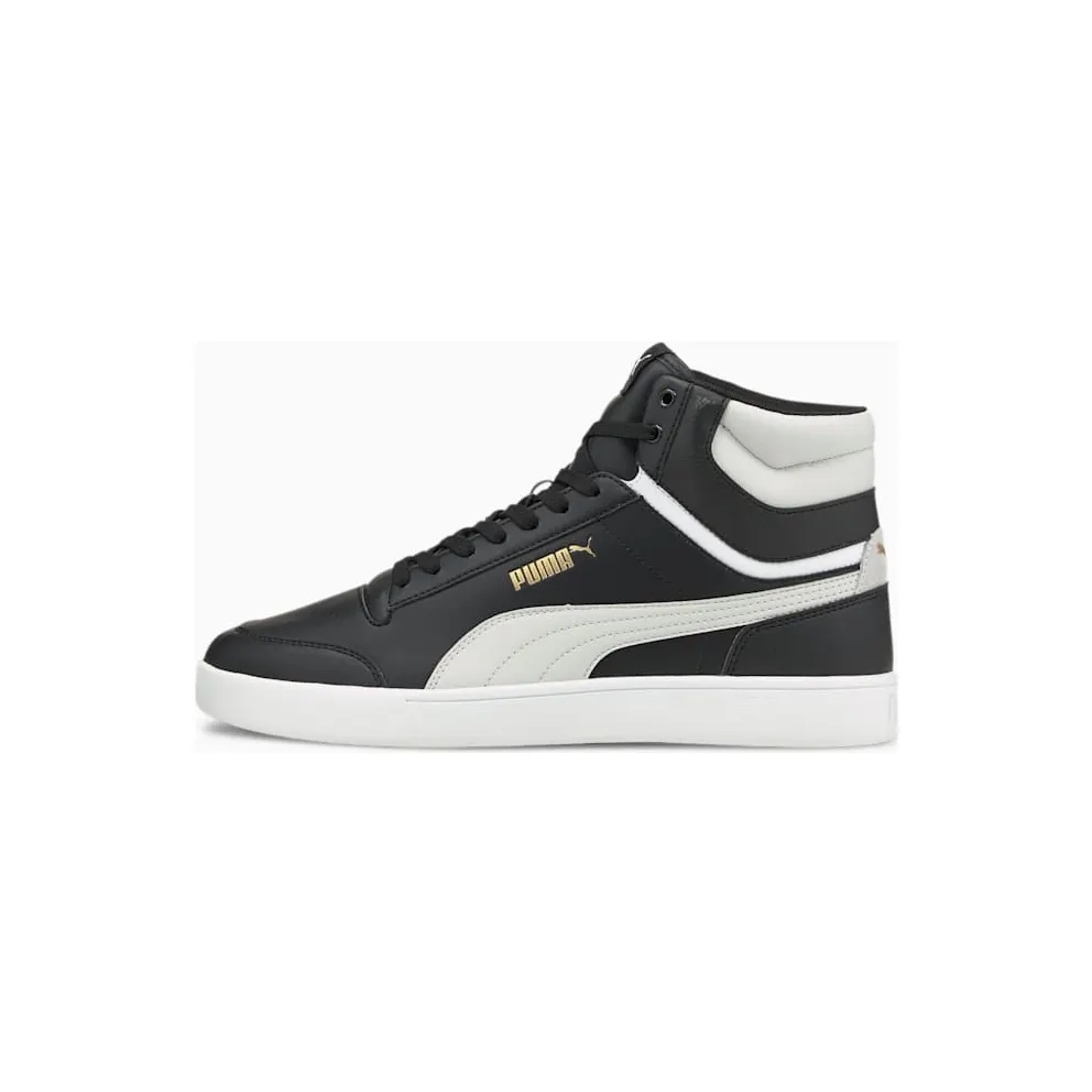 Puma Shuffle Mid White/Black/Grey (380748-02)