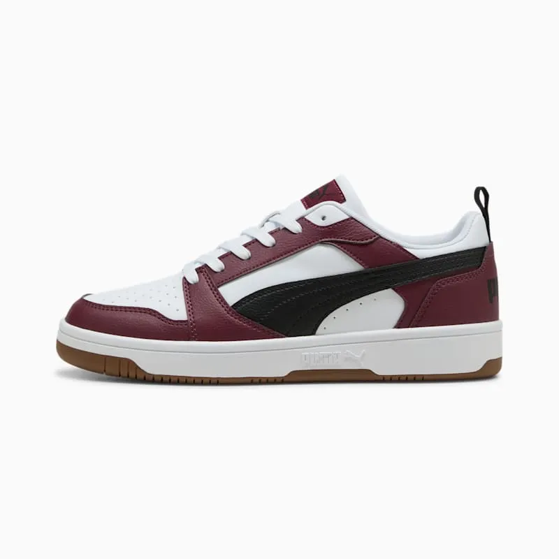 Puma Rebound PUMA White / PUMA Black / Ruby Shimmer (392328-54)