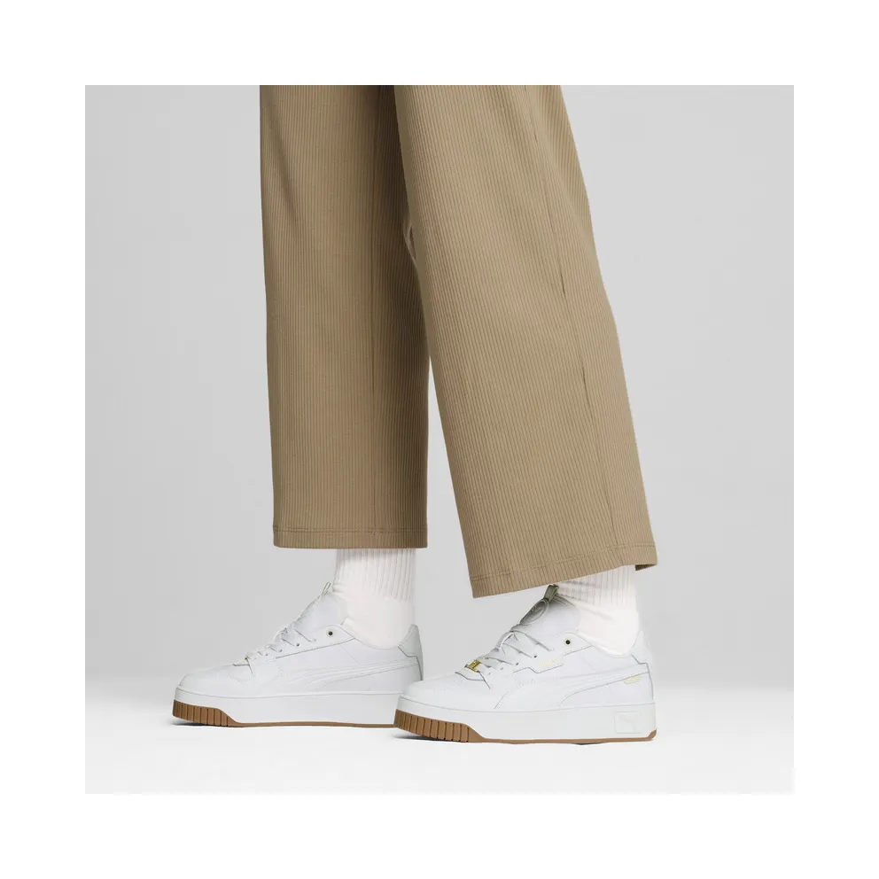 Puma Carina Street Lux “Puma White / Puma White / Puma Gold” (397487_01)