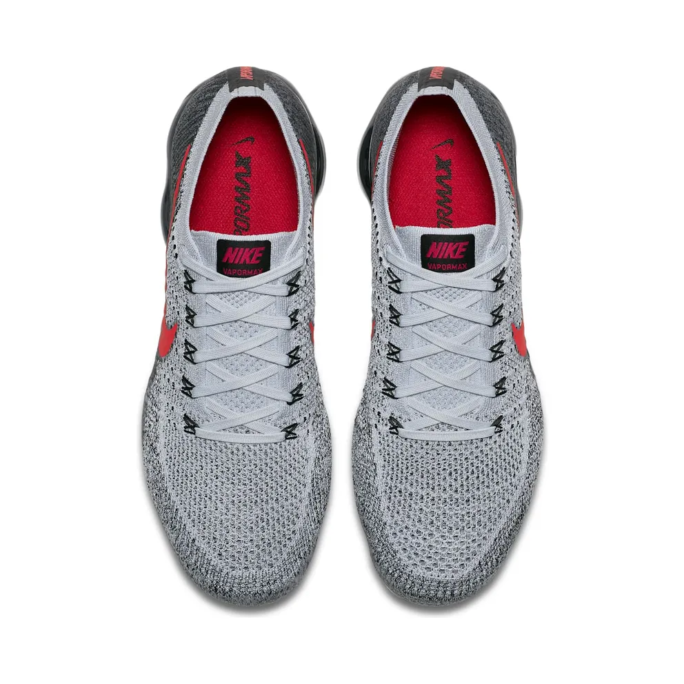 Nike Air VaporMax Platinum Red Black Pure Platinum/University Red-Black-Anthracite (849558-020)