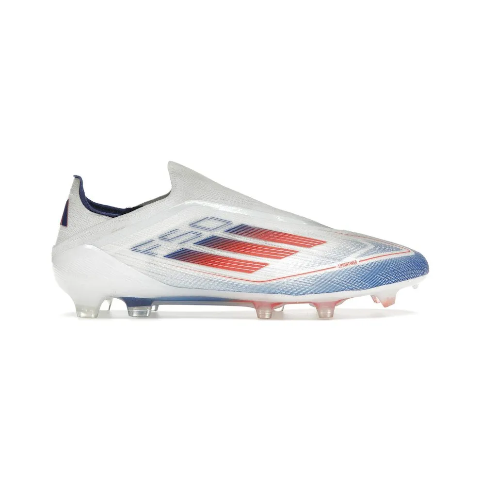 adidas F50 Elite Laceless FG Cloud White Solar Red Lucid Blue (IF8819)