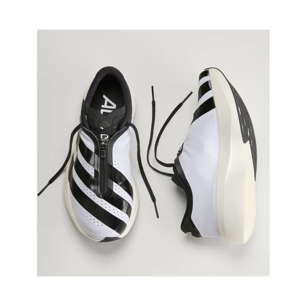 Adidas Adizero EVO SL ZIP Cloud White / Core Black / Silver Metallic (KI4796)
