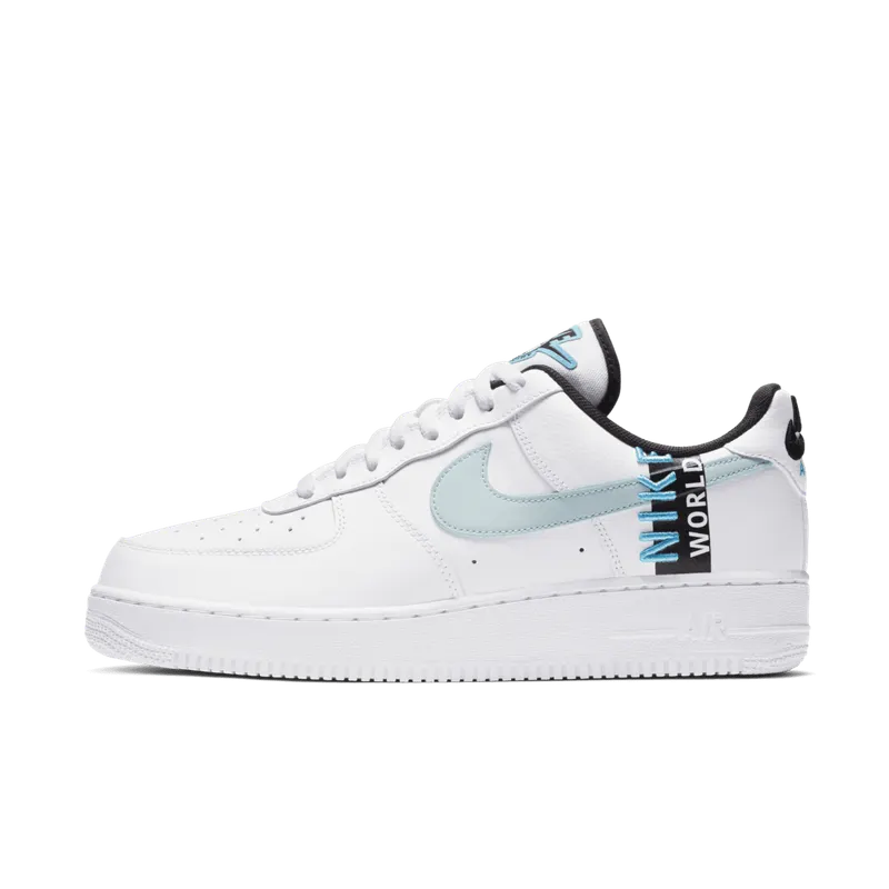 Nike Air Force 1 ’07 LV8 Blue Worldwide White/Blue Fury/Black (CK6924-100)