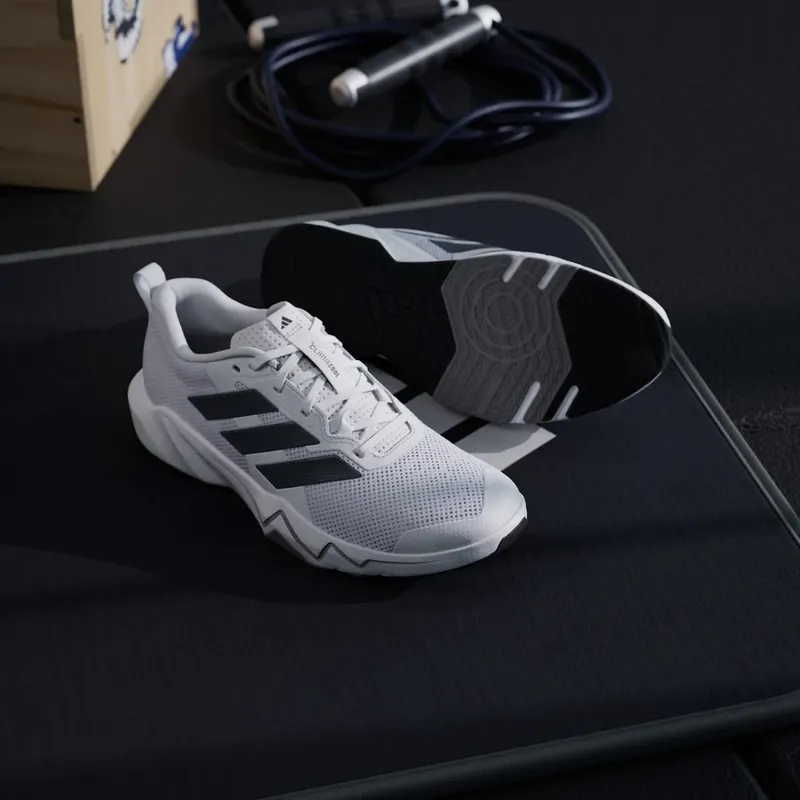 Adidas RAPIDMOVE GO TRAINER M Cloud White / Core Black / Iron Metallic (JQ1461)