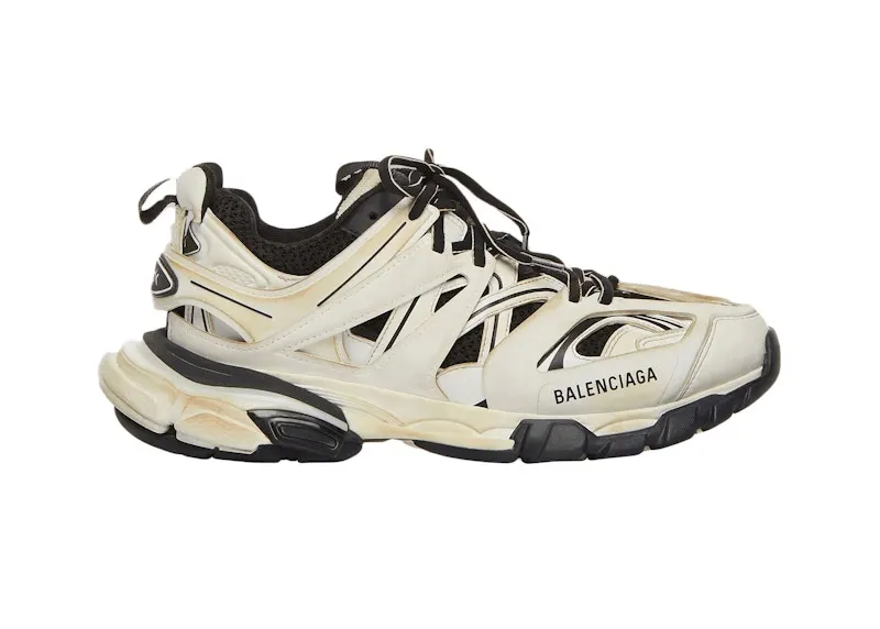 Balenciaga Track Worn Out White Black (W) (542436W1GC49010)