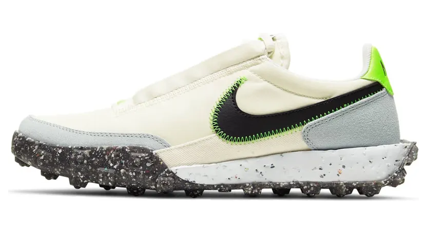 Nike Waffle Racer Crater Creamy Black Grey (CT1983-102)