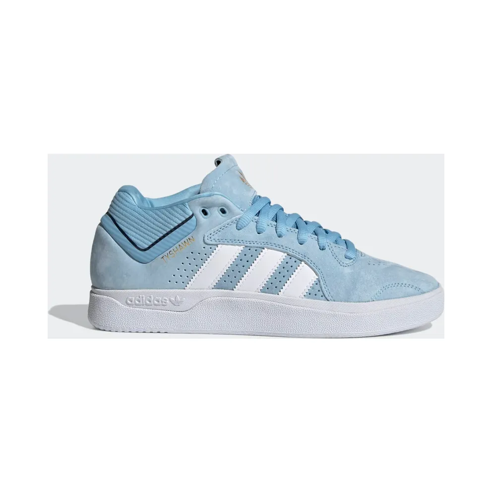 adidas Tyshawn Schuh Clear Blue / Cloud White / Gold Metallic (FV5851)