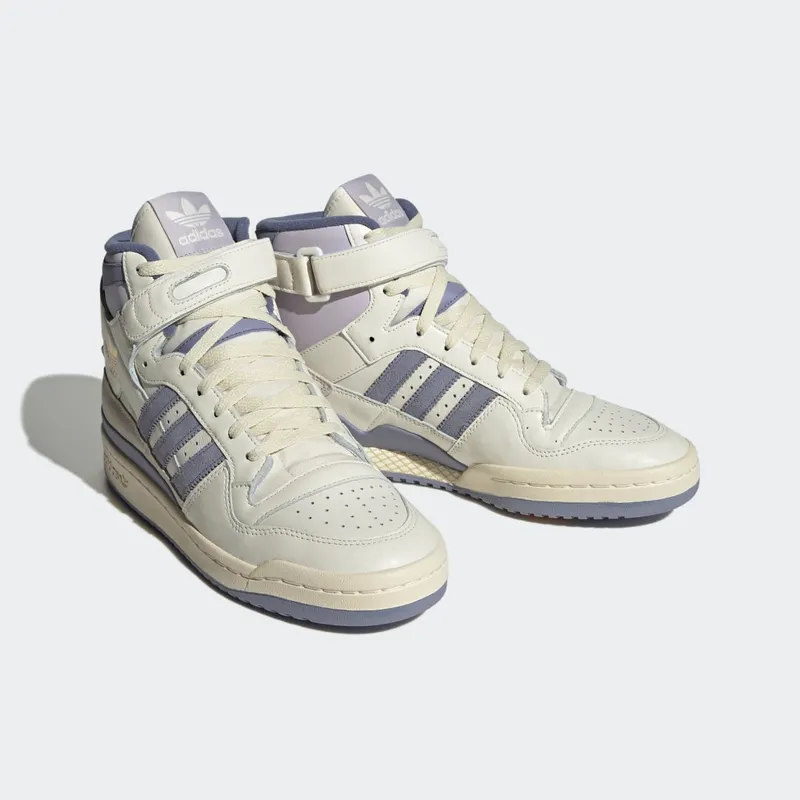 Adidas Forum 84 High Off White / Silver Violet / Silver Dawn (ID7316)