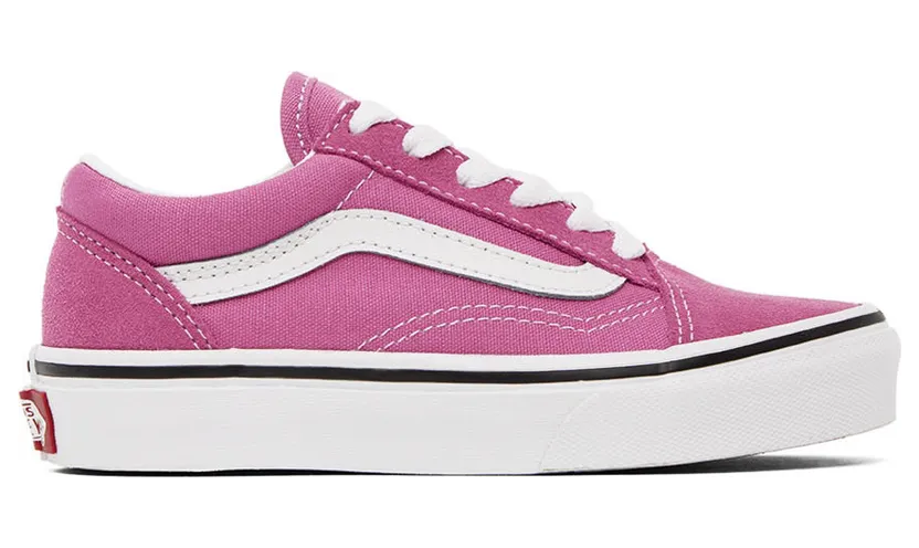 Vans Kids Pink Old Skool Little Kids Sneakers (VN0A7Q5FYOL)