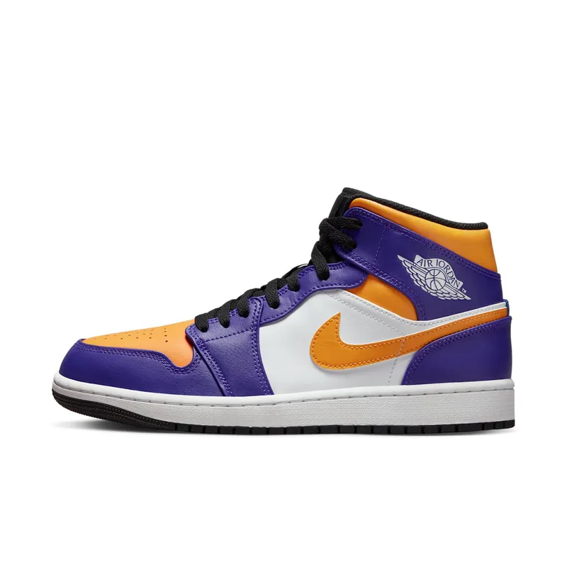 Jordan 1 Mid “Lakers (2022)” (DQ8426-517)