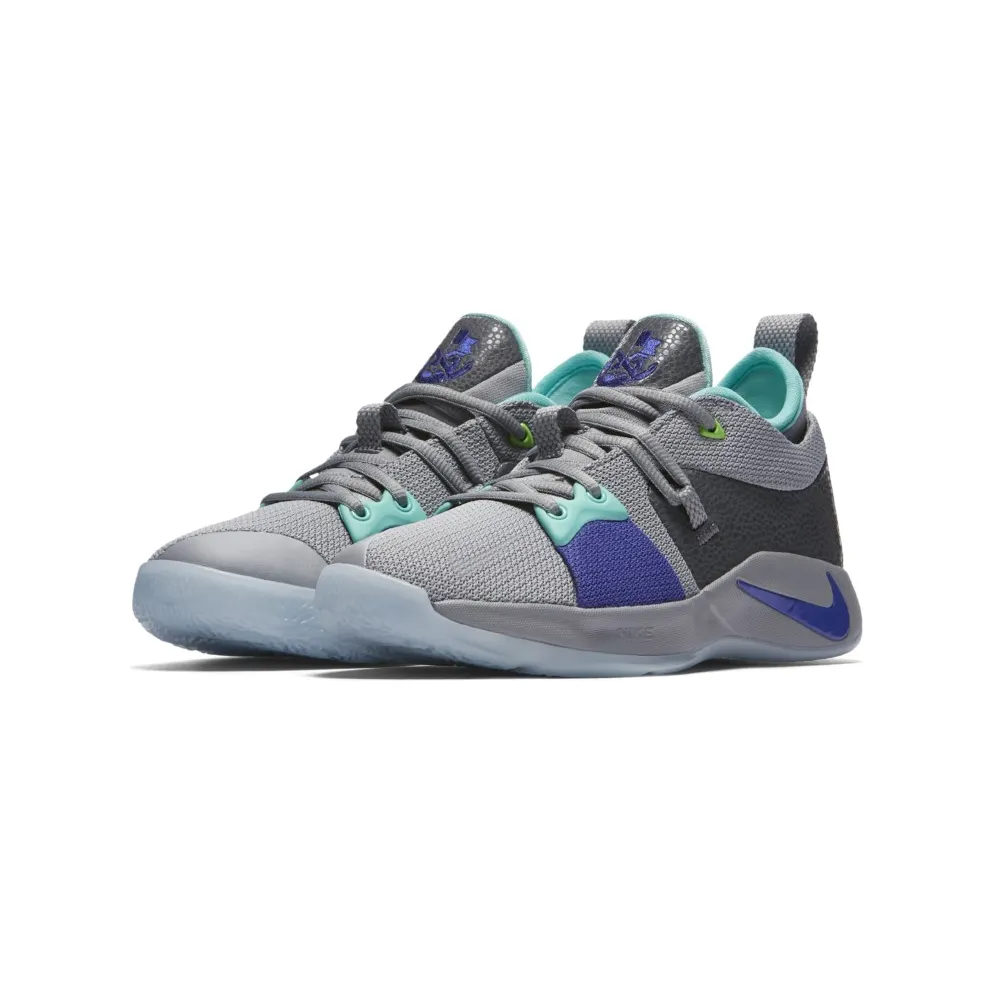 Nike PG 2 Pure Platinum (GS) Pure Platinum/Neo Turquoise-Wolf Grey (943820-002)