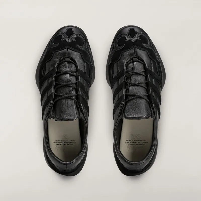 Adidas Y-3 REGU LEATHER Black / Black / Black (KI0873)