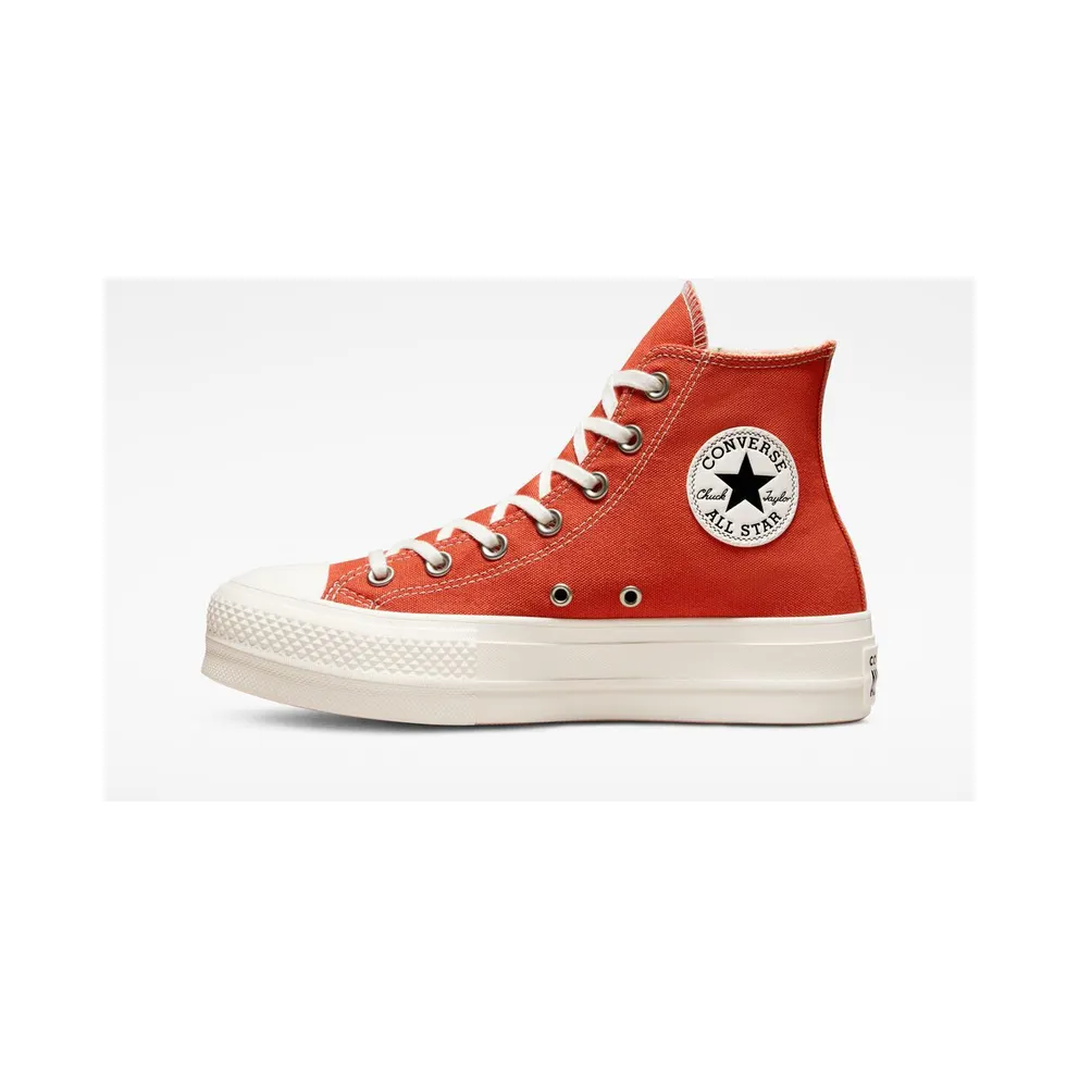 Converse Chuck Taylor All Star Lift Platform Peaches Mantra Orange/Egret/Black (A03175C)