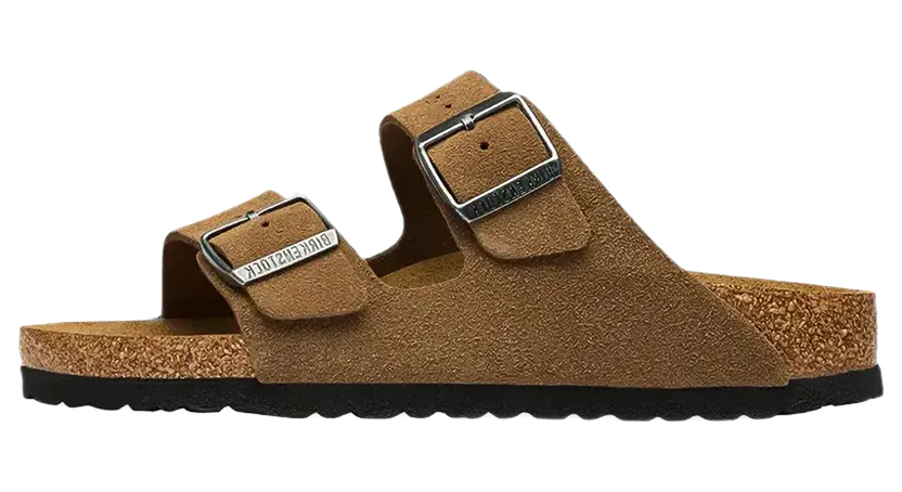 Birkenstock Arizona Suede Leather “Dark Tea – Narrow Fit” (1032717)