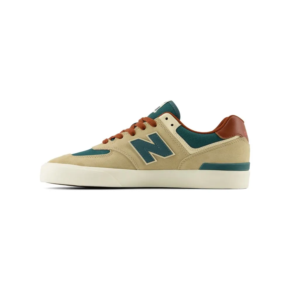 New Balance Numeric 574 Vulc Tan Forest Green (NM574VTF)