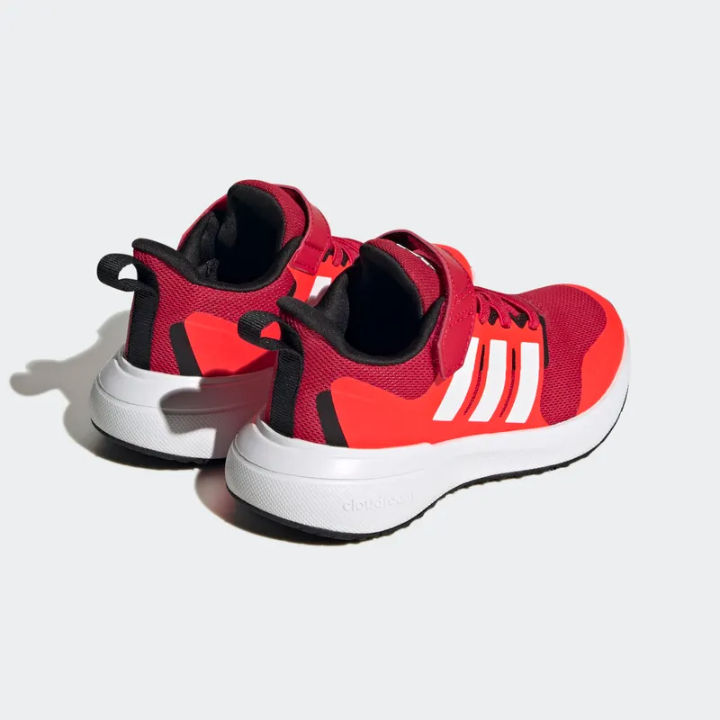 Adidas FortaRun 2.0 Cloudfoam Elastic Lace Top Strap Better Scarlet / Cloud White / Solar Red (HP5445)