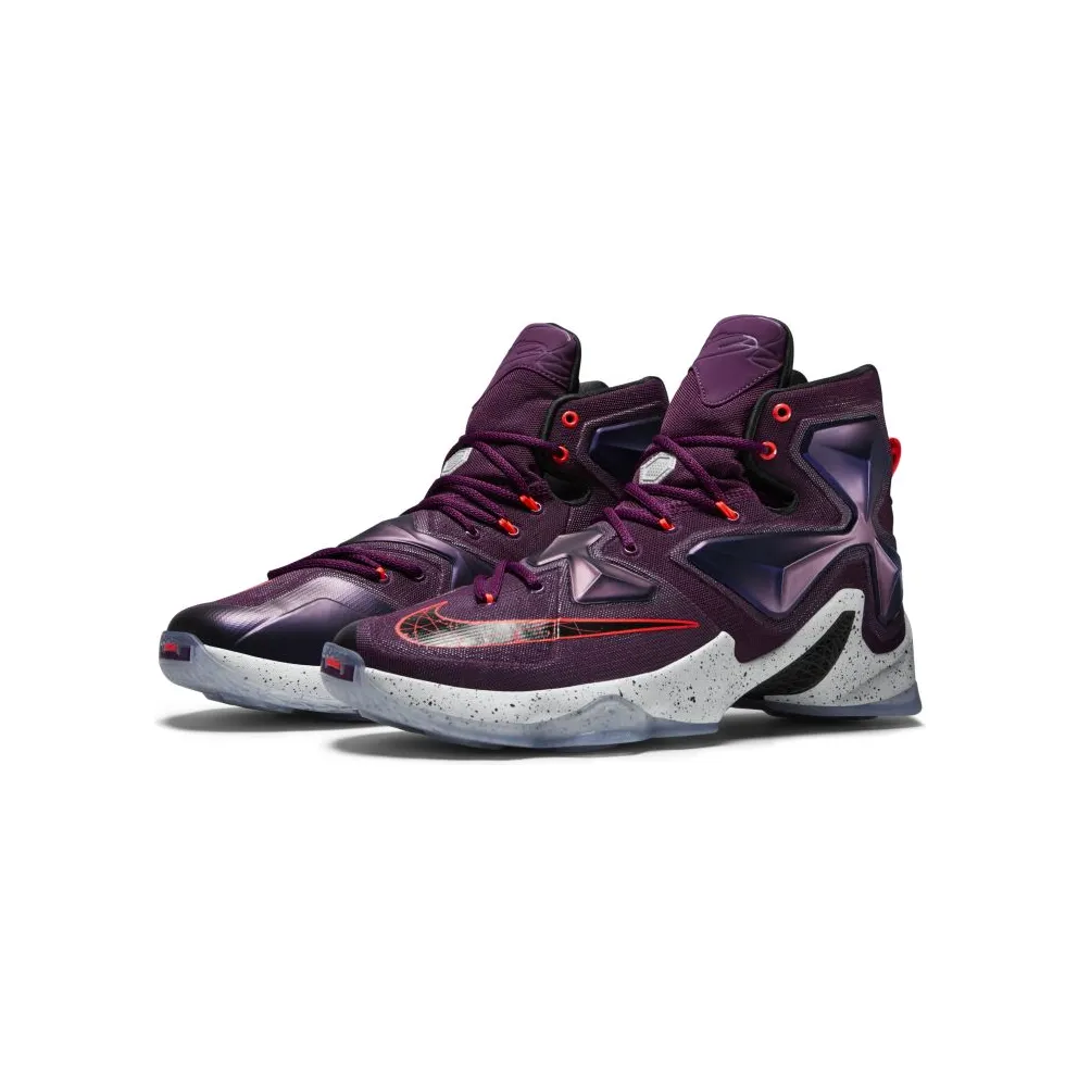 Nike LeBron 13 Written In the Stars Mulberry/Black-Pure Platinum-Vivid Purple (807219-500)