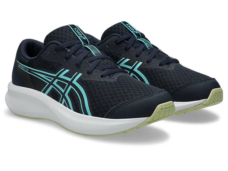 ASICS PATRIOT 14 GS “Midnight / Glow Green” (1014A392-404)