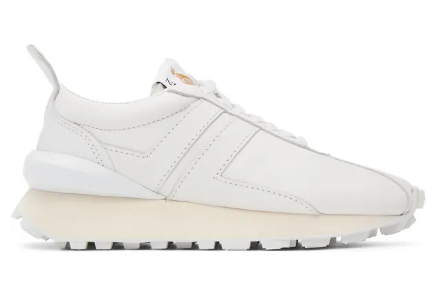 Lanvin Off-White Leather Bumpr Sneakers (FW-SKBRUC-SGIM-P21)