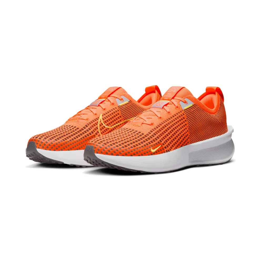 Nike Interact Run SE Total Orange Football Grey Black Volt (HJ4294-800)