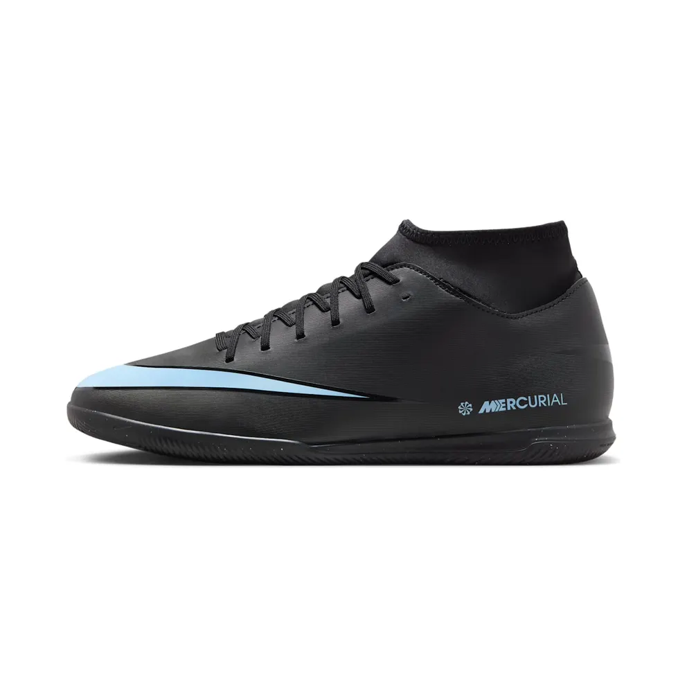 Nike Mercurial Superfly 10 Club IC Black Ice Blue (FQ8315-001)