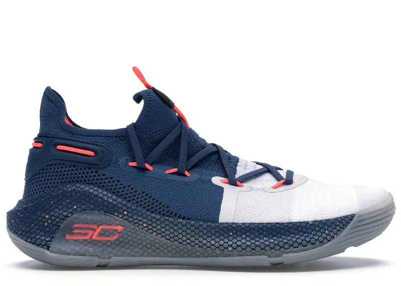 Under Armour Curry 6 Splash Party Petrol Blue/Mod Grey (3020612-405)