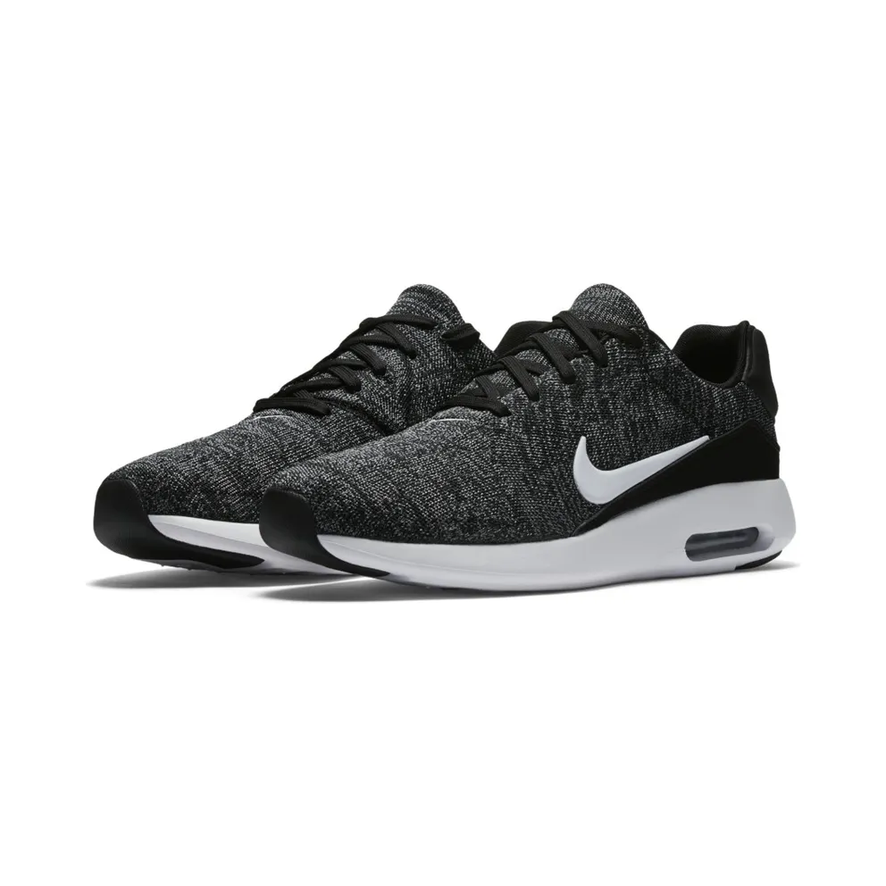 Nike Air Max Modern Flyknit Black White Black/White-Cool Grey-University Red (876066-002)