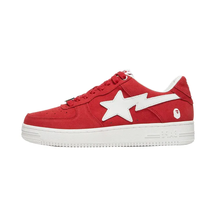 Bape Sta Low “Suede Pack – Red” (1H20191047)