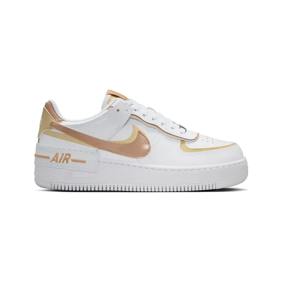 Nike Air Force 1 Low Shadow White Team Gold Rattan (DZ1847-111)