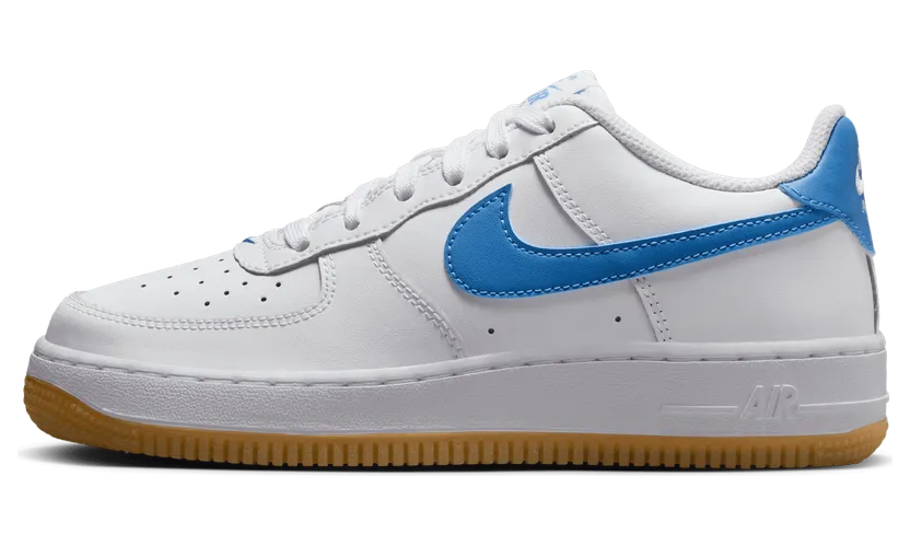 Nike Air Force 1 Low White Gum Light Brown Blue Beyond (FV5948-115)
