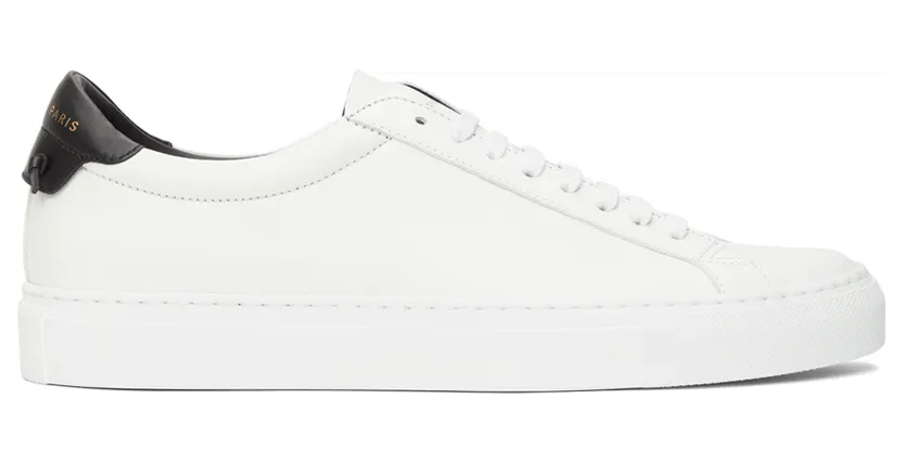 Givenchy White & Black Urban Knots Sneakers (BH0002H0FS)