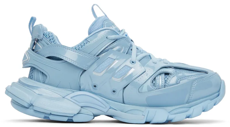 Balenciaga Blue Track Sneakers (542023-W2FS8-4200)