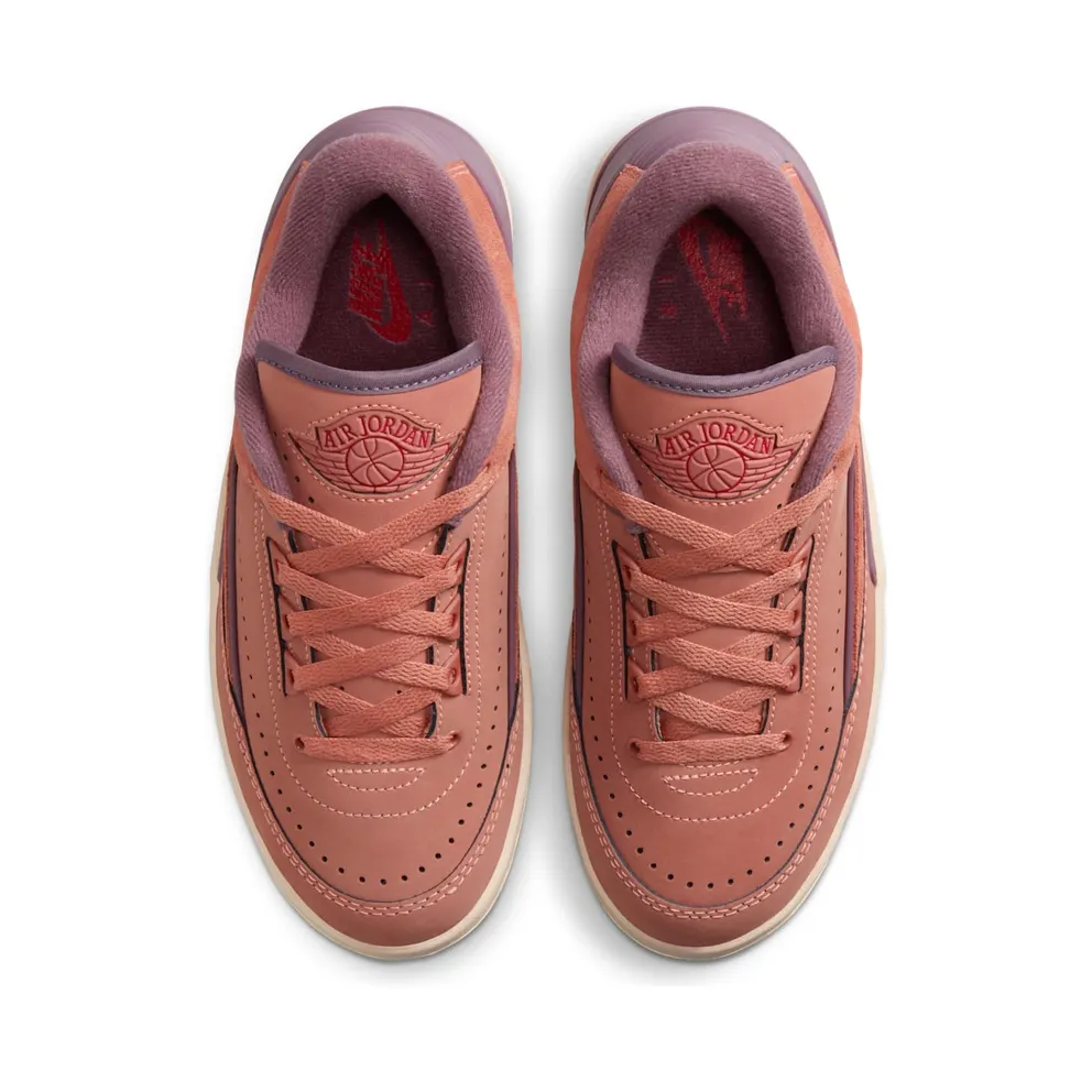 Air Jordan 2 Retro Low Sky J Orange/Sky J Mauve/Guava Ice/Varsity Red (DX4401-800)