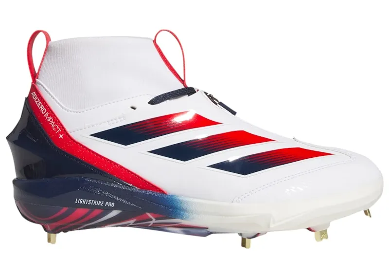 adidas Adizero Impact+ 2.0 USA White Navy Collegiate Red (KK1075)
